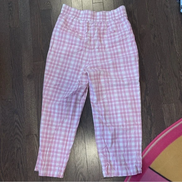 Pink Checkered Pants - Picture 2 of 3